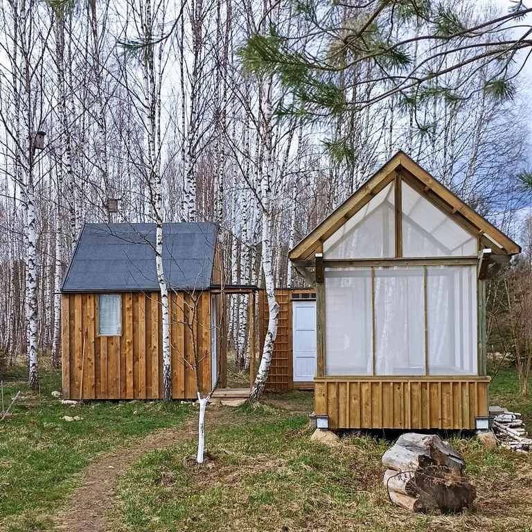 Мини дом в эко поселении