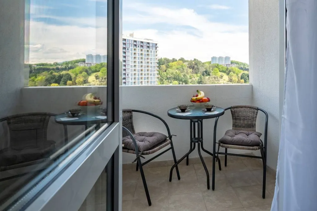 Студия с видом на Дендрарий