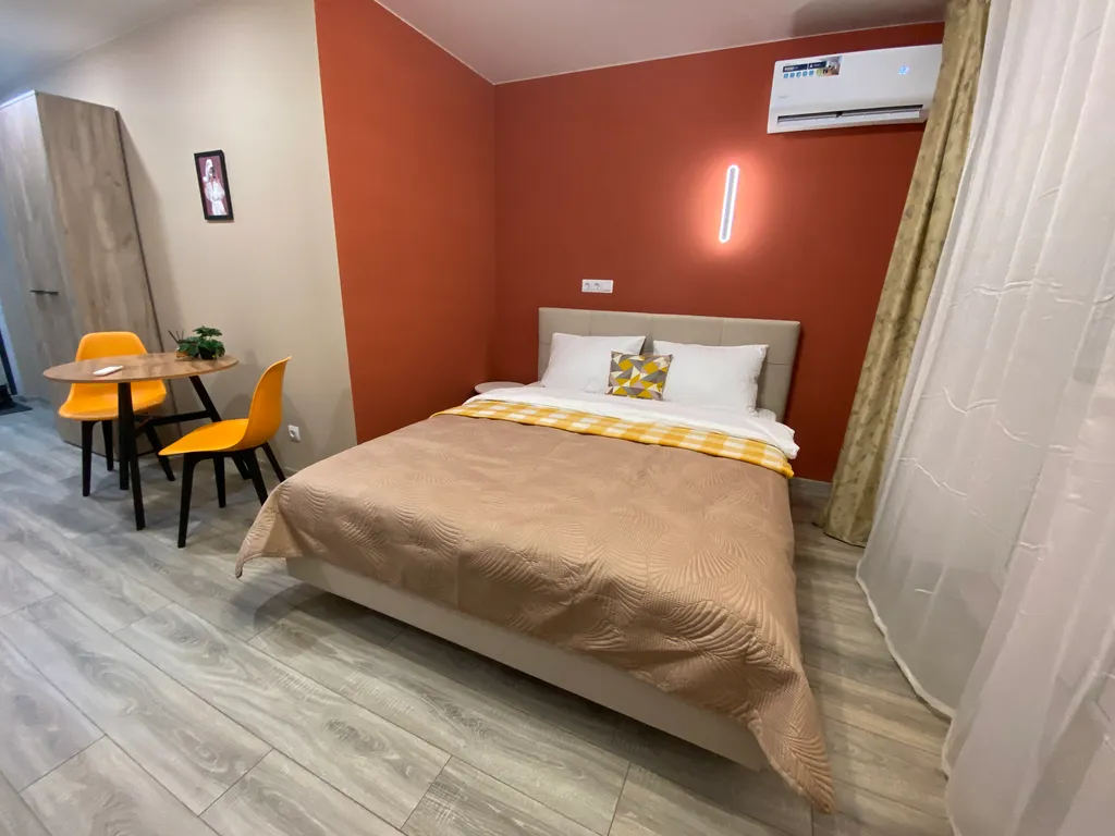 Уютные апартаменты с спортзалом и бассейном