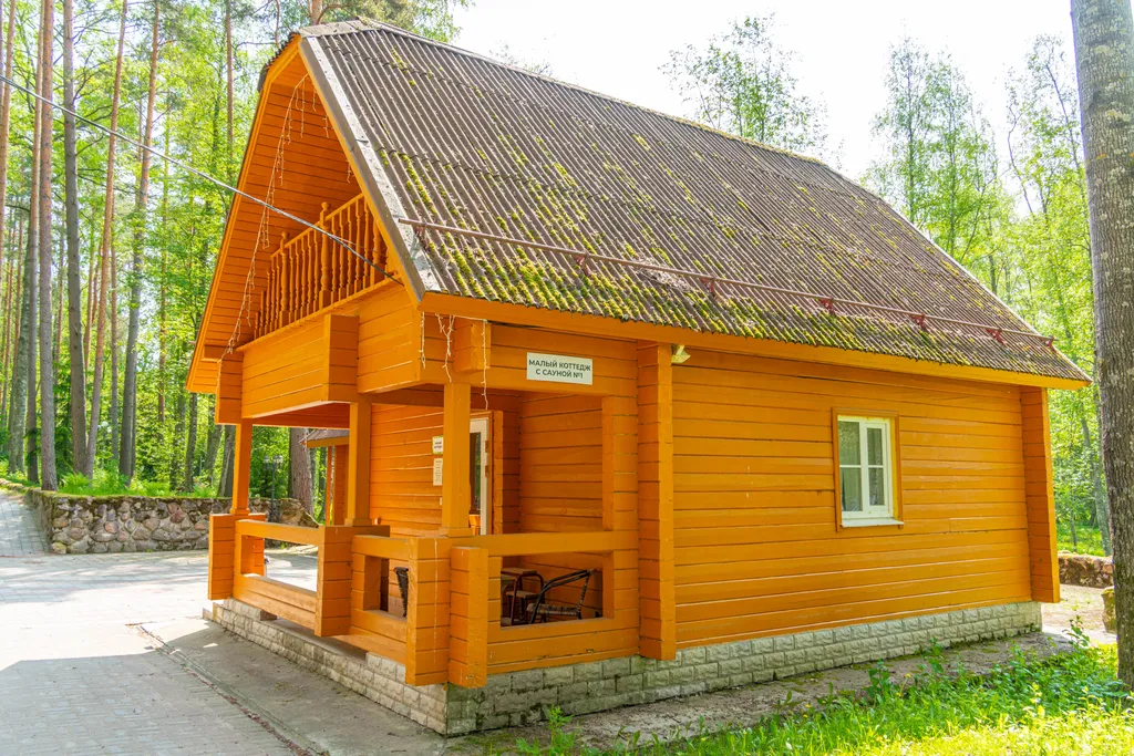 Малый коттедж с сауной