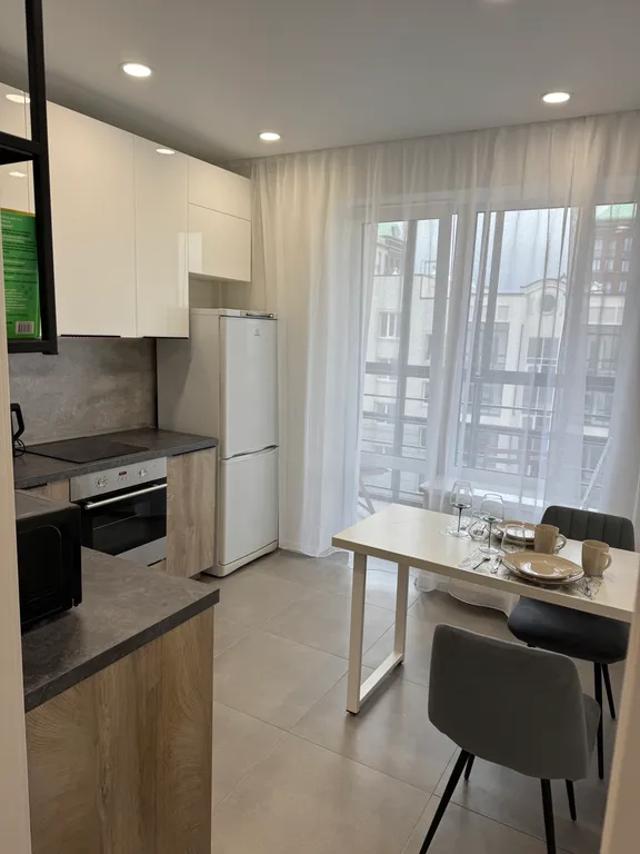 Уютная и новая квартира в спальном районе города