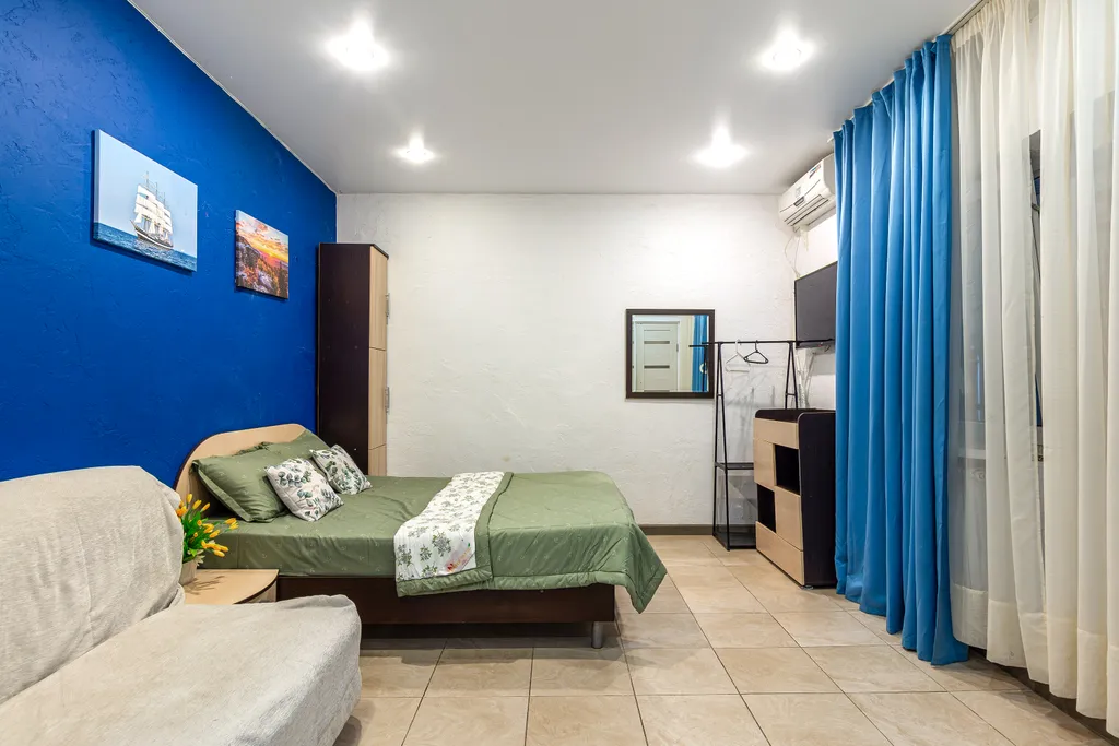 Квартира Квартира Студия в 5 минутах от пляжа сады морей — Геленджик