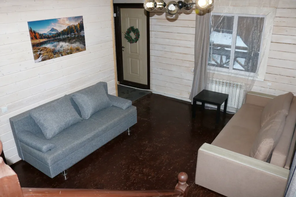 Коттедж с чаном и баней у реки в Красном Ключе