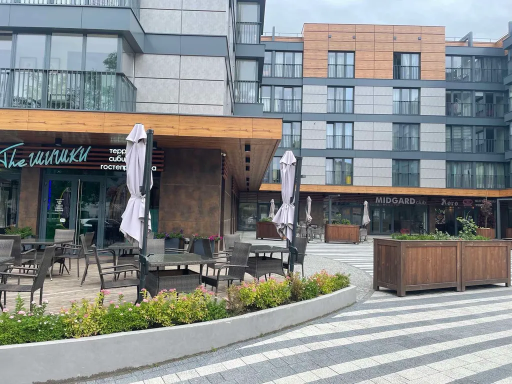 Двухкомнатные апартаменты в клубном доме