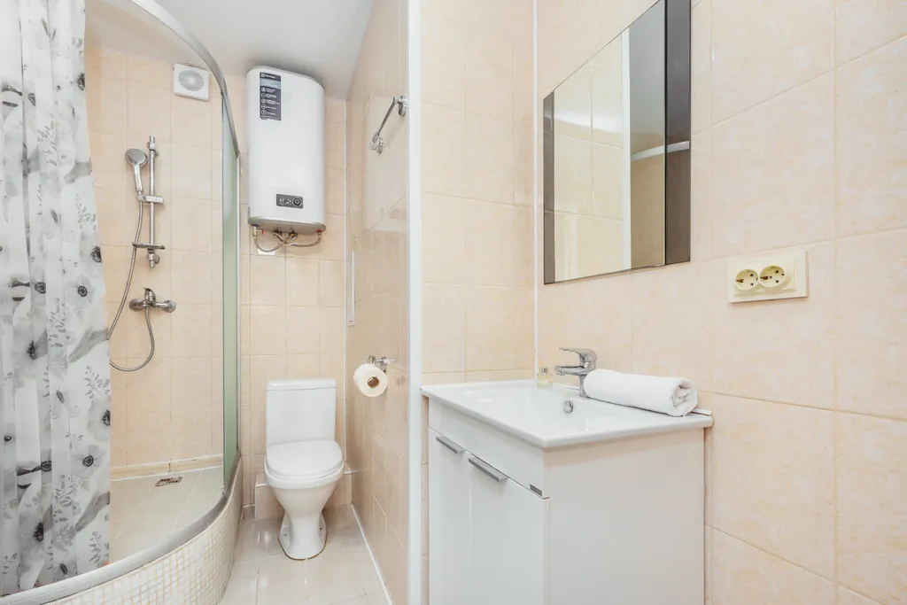 Уютная квaртиpа в Сириусе с пpeкрacным видoм на зeлeнь