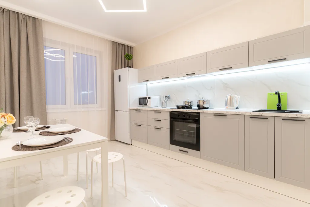 Однокомнатный апартамент с красивым видом на город