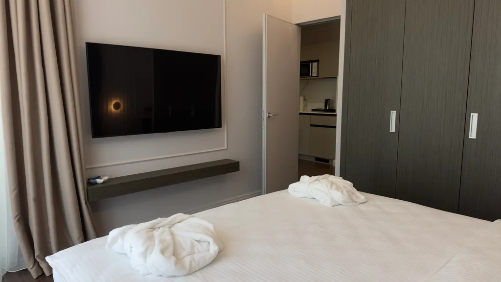 Апартамент в отеле 4* с круглогодичным бассейном