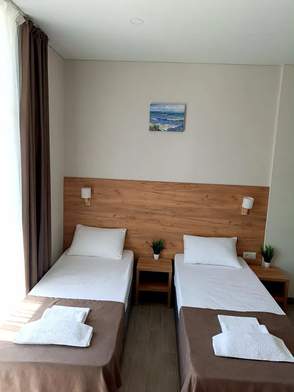 Двухместный номер без балкона с видом на внутренний двор