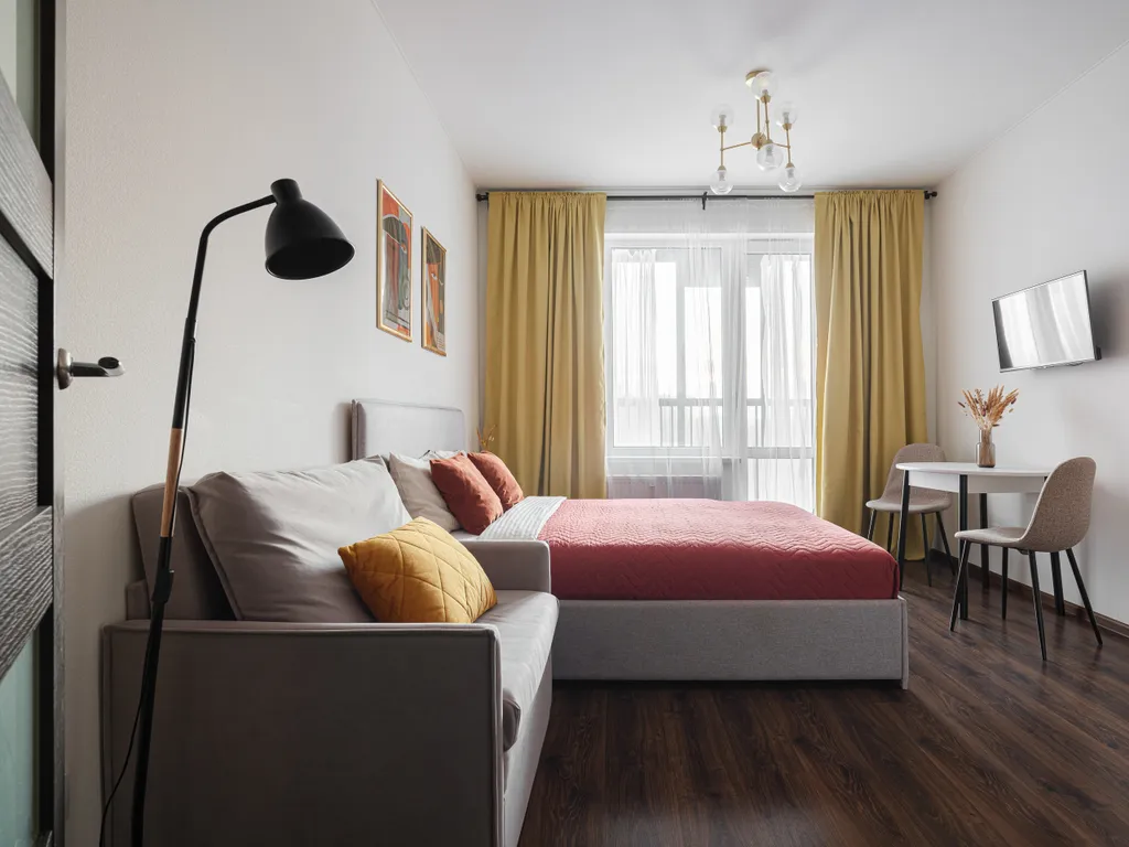 Квартира Квартира Уютная студия Аrt Line Comfort — Санкт-Петербург