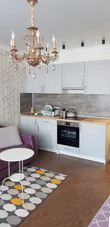 Квартира в 500м у моря с видом на дендрарий