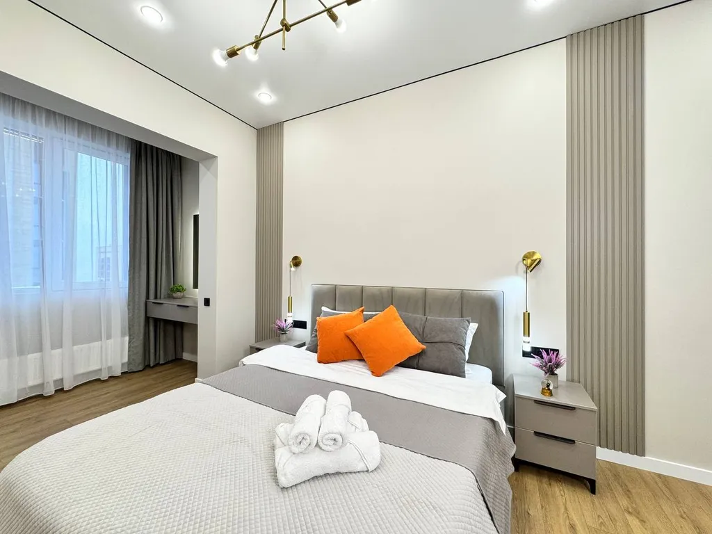 Квартира Евродвушка в ЖК Комфорт Сити, рядом с ТЦ MEGA — аренда посуточно в Алматы