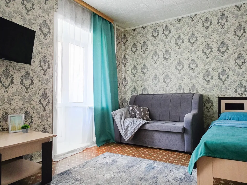 Однокомнатная квартира для 2 гостей рядом с ЖД больницей