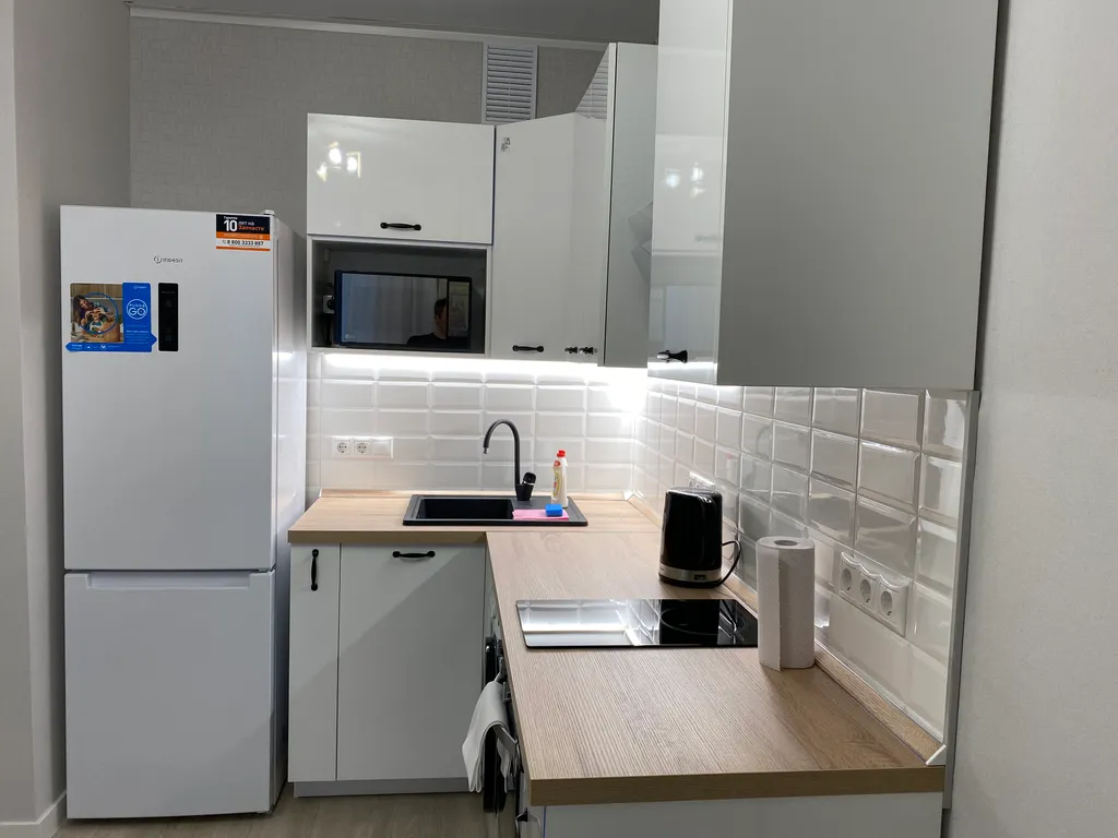 Квартира Квартира Стильная 1ком с видом на Енисей — Красноярск