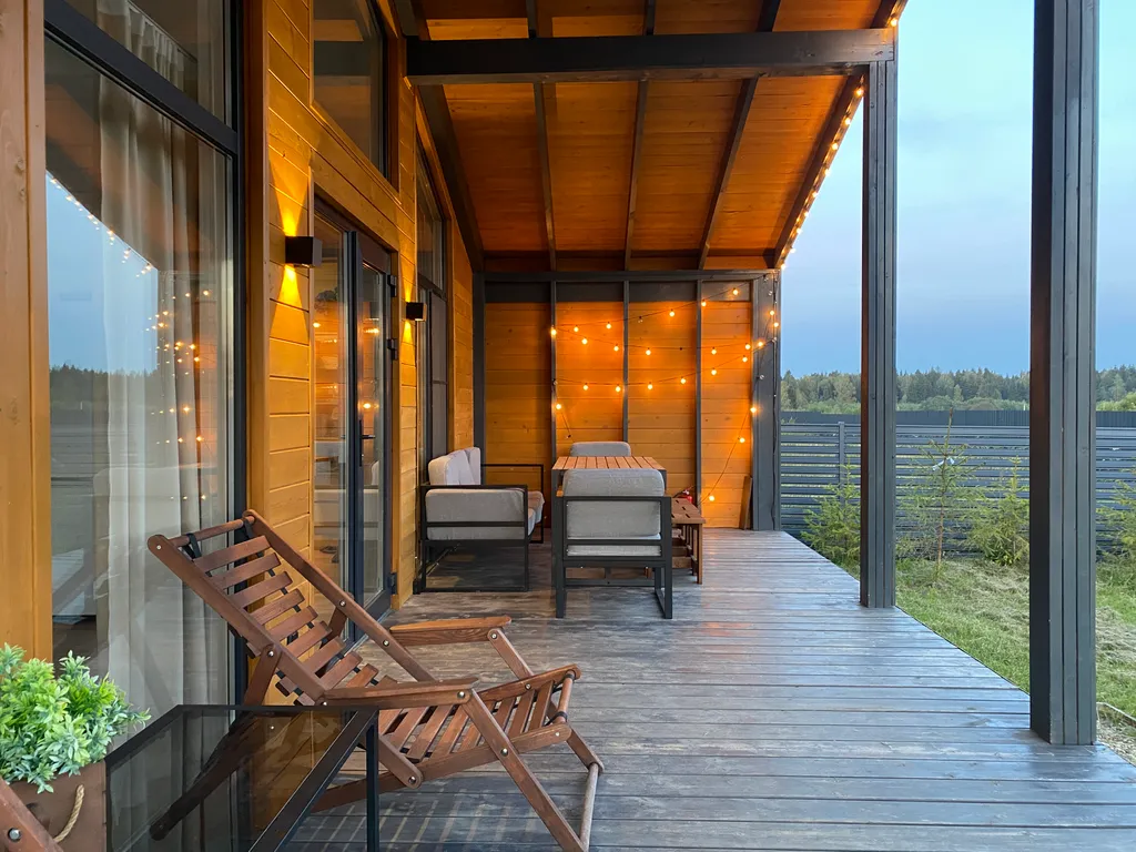 Частный дом №1 с баней и чаном