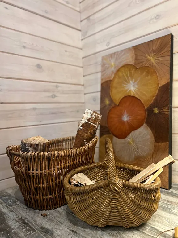 Сказочное шале в лесу