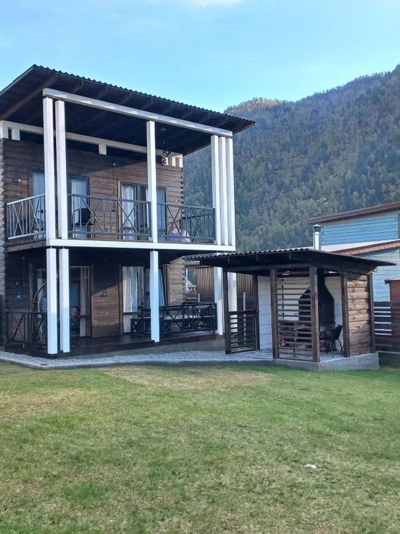 Коттедж Дом с видом на горы — аренда посуточно в Чемал