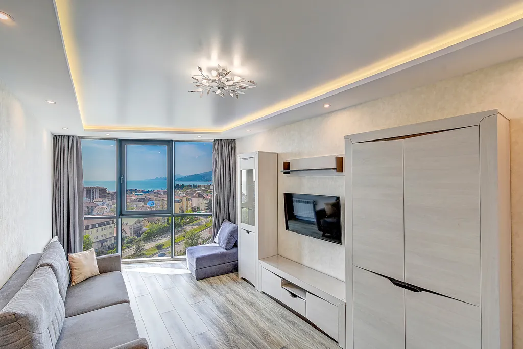 Квартира Квартира ЖК Морская симфония-2 МореСолнцеАпарт с видом на море (9) — Адлер