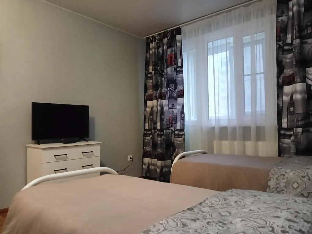 Двухкомнатная квартира на 8 спальных мест, в 15 мин от Краснодара