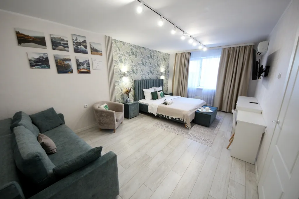 NiceAparts Уютная квартира с кондиционером в новом безопасном районе