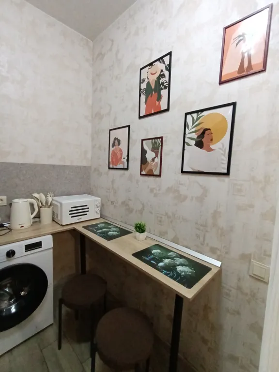 Квартира Комфортабельная двухкомнатная квартира — Сапроново