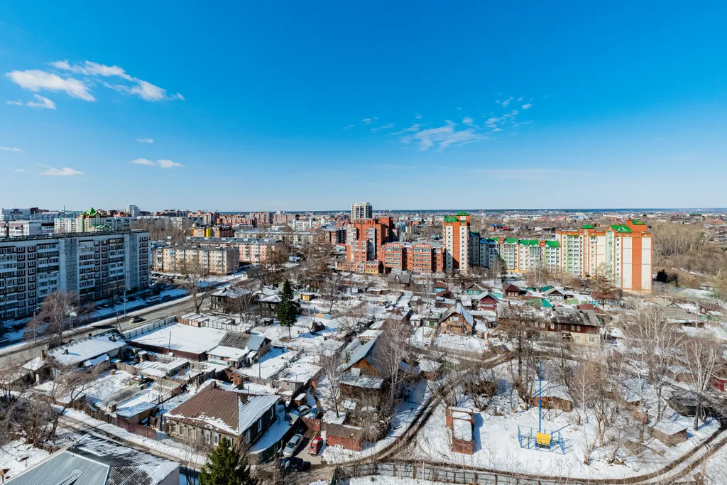 Апартаменты с красивым видом на Томск
