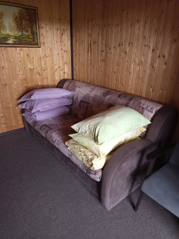 Дом с сауной, мангалом, три спальни, закрытая парковка.
 Новый год