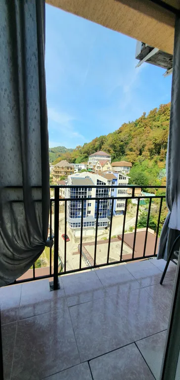 Уютная студия с видом на горы