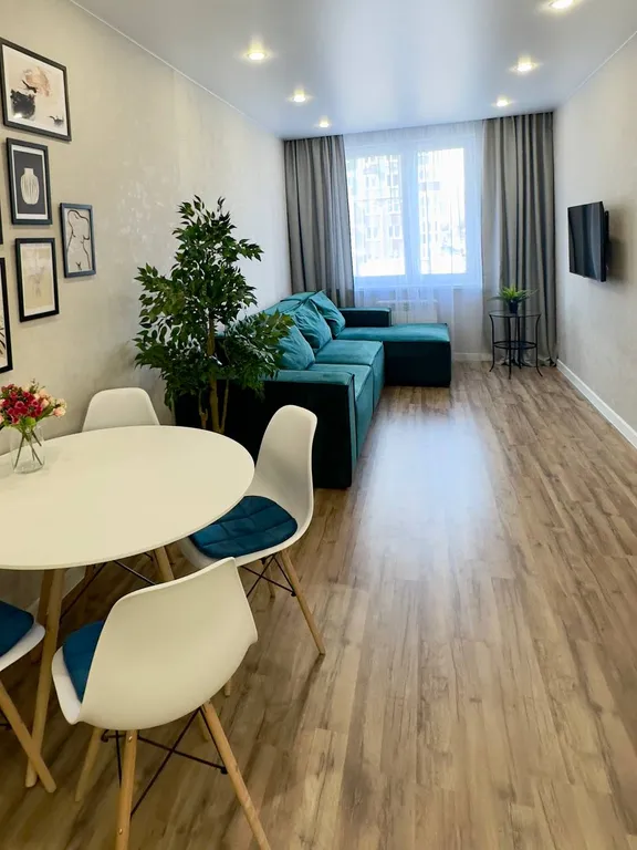 Современная евро-двушка в новом доме