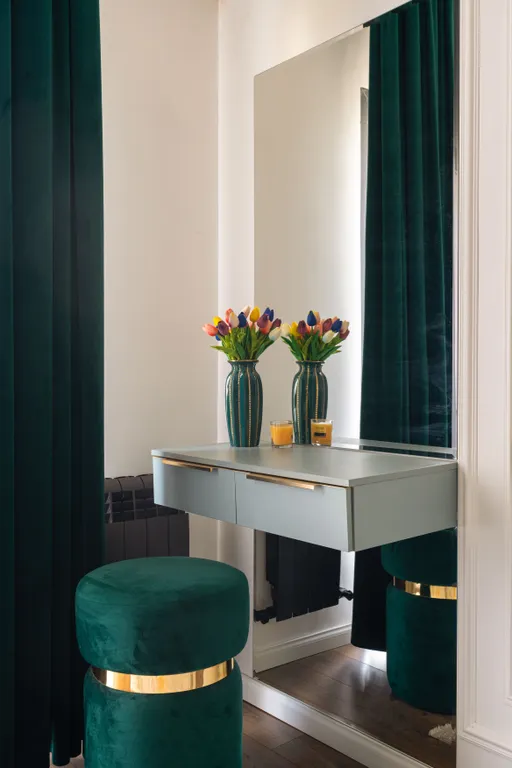 Респектабельная квартира в неоклассическом стиле в ЖК Казахстан