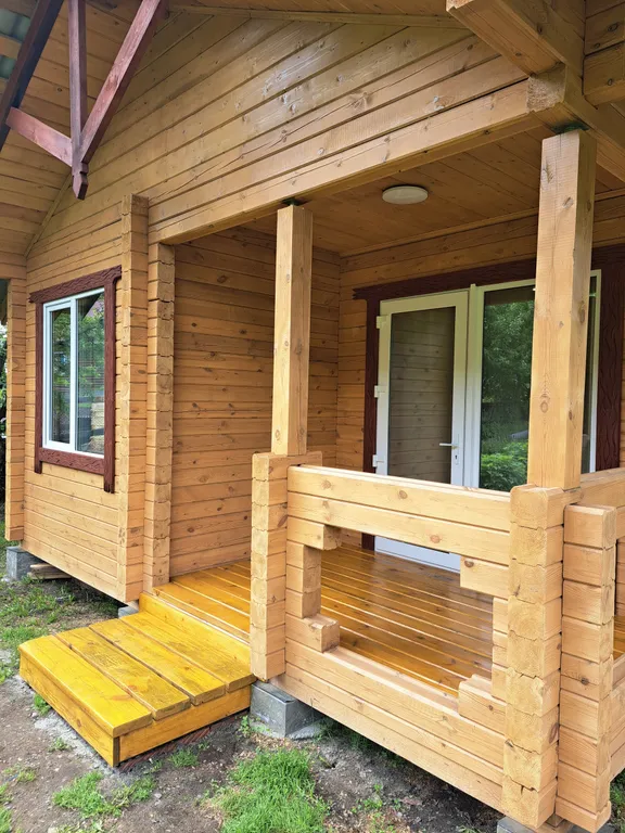 Новый дом с видом на горы