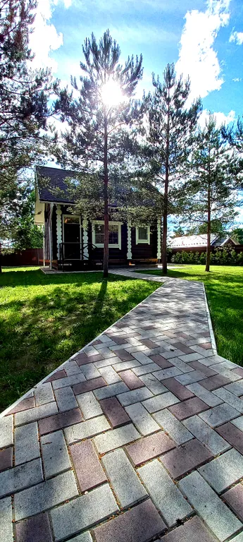 Бревенчатый коттедж