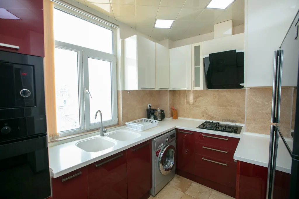 Апартаменты Hatefi 2+1 с террасой и видом на море и город