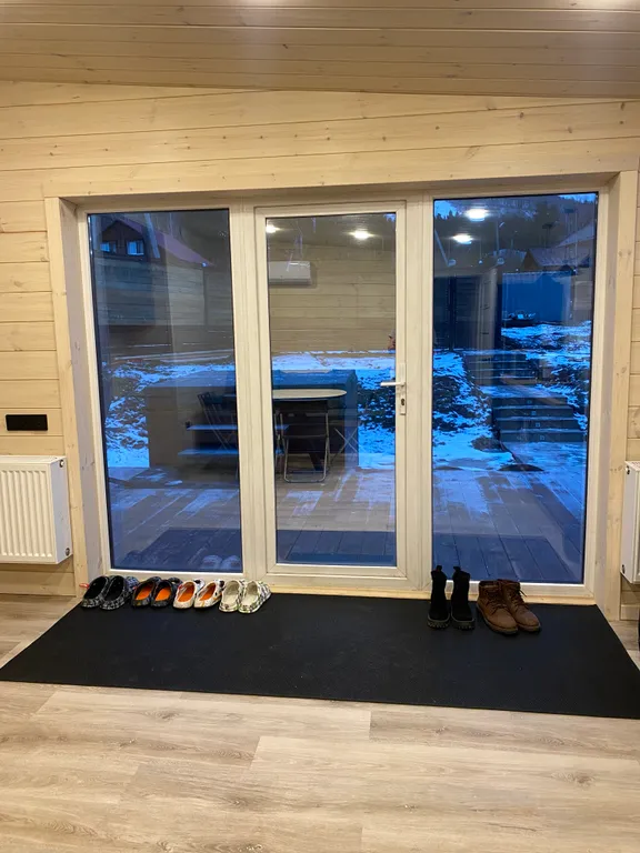 Уютный дом с баней, с панорамным видом на гору Ежовая