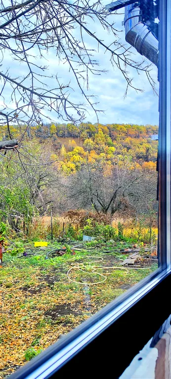 Дом-берлога в лесу с видом на горы