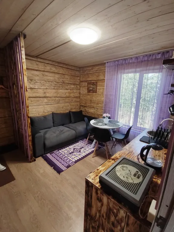 Коттедж Уютный, теплый дом с видом на гору Мустаг — Шерегеш