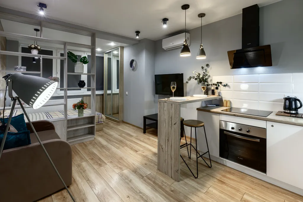 Lux студия с потрясающим видом на Дон