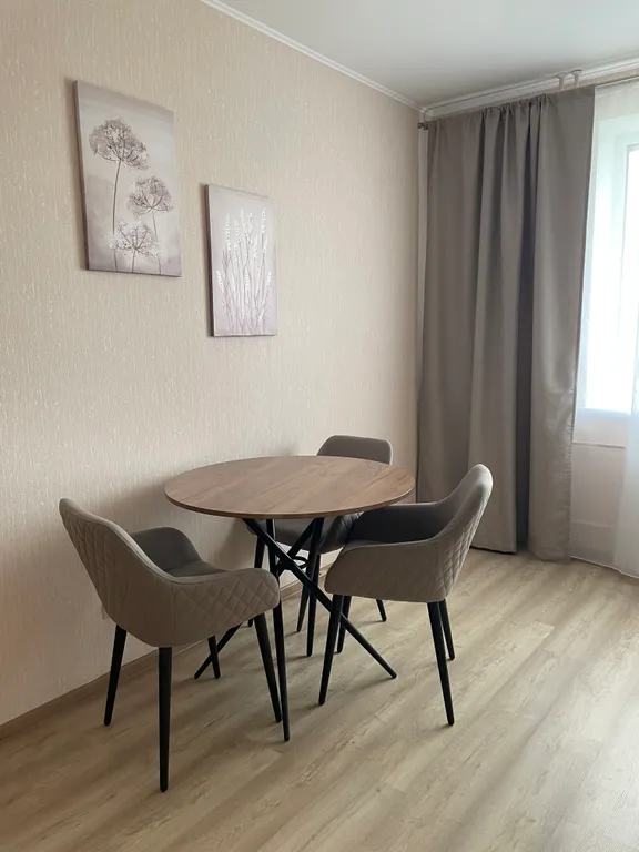 Современная видовая 1-комнатная квартира у реки в Завидово