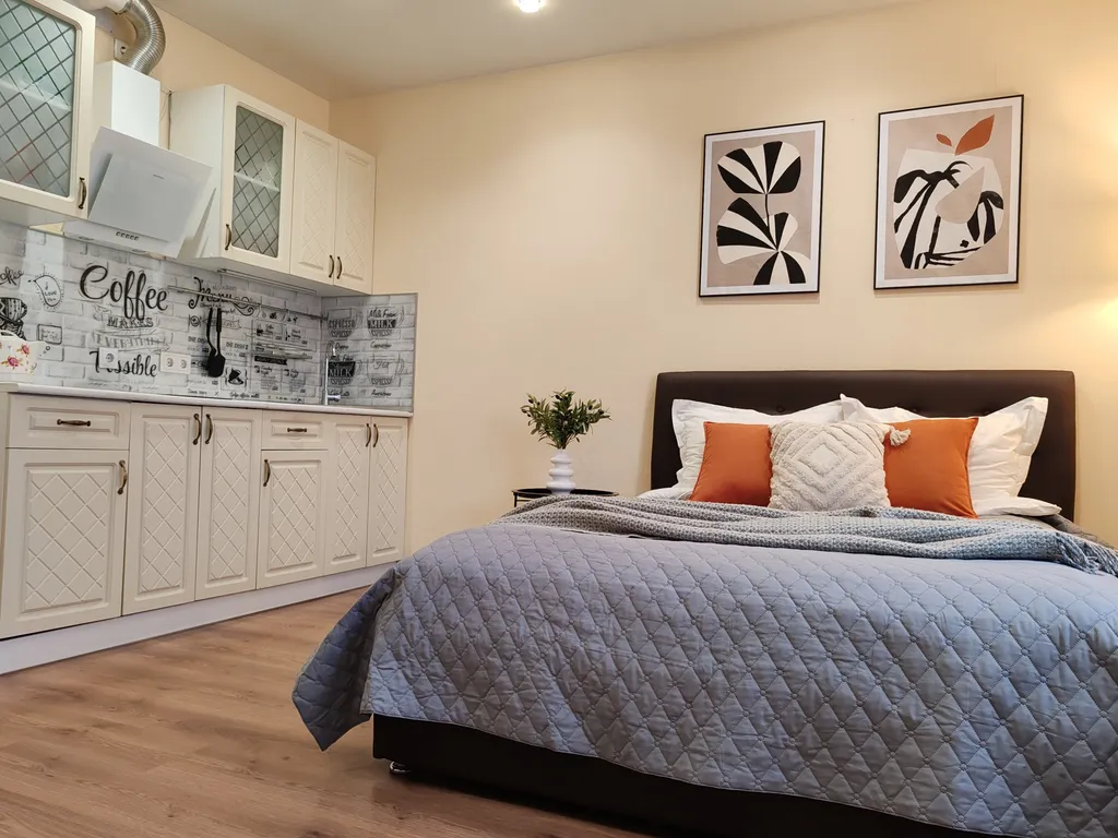 Квартира Квартира Уютная студия — Санкт-Петербург