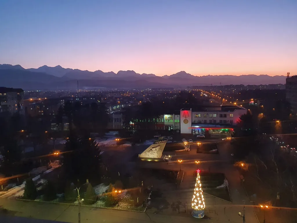 Апартамент с видом на горы