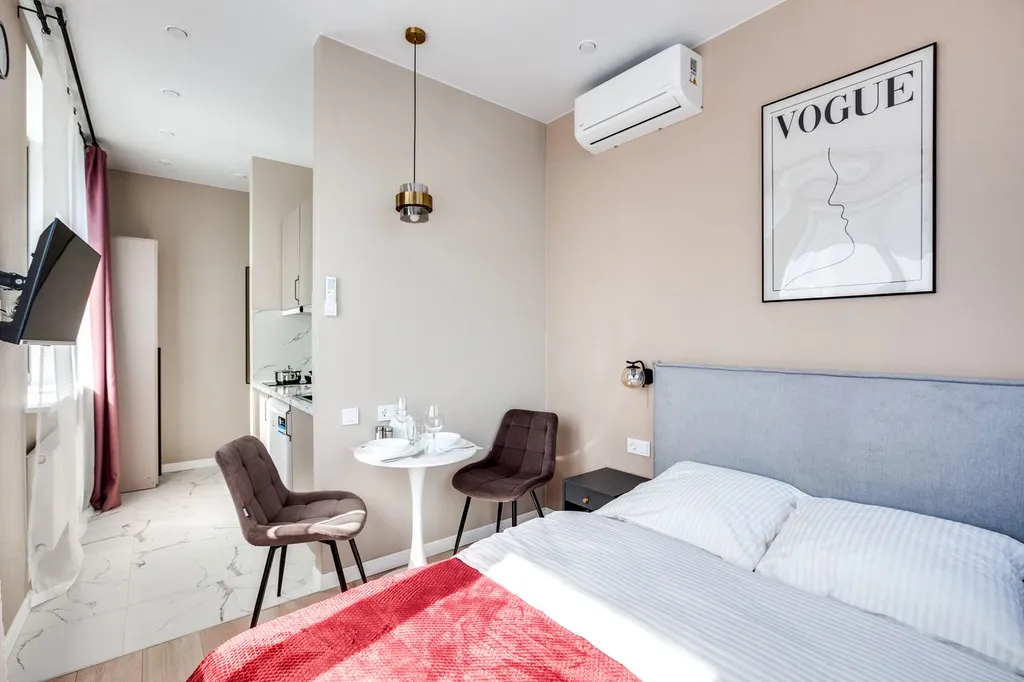 Квартира Квартира Уютная студия возле метро Кунцевская — Москва