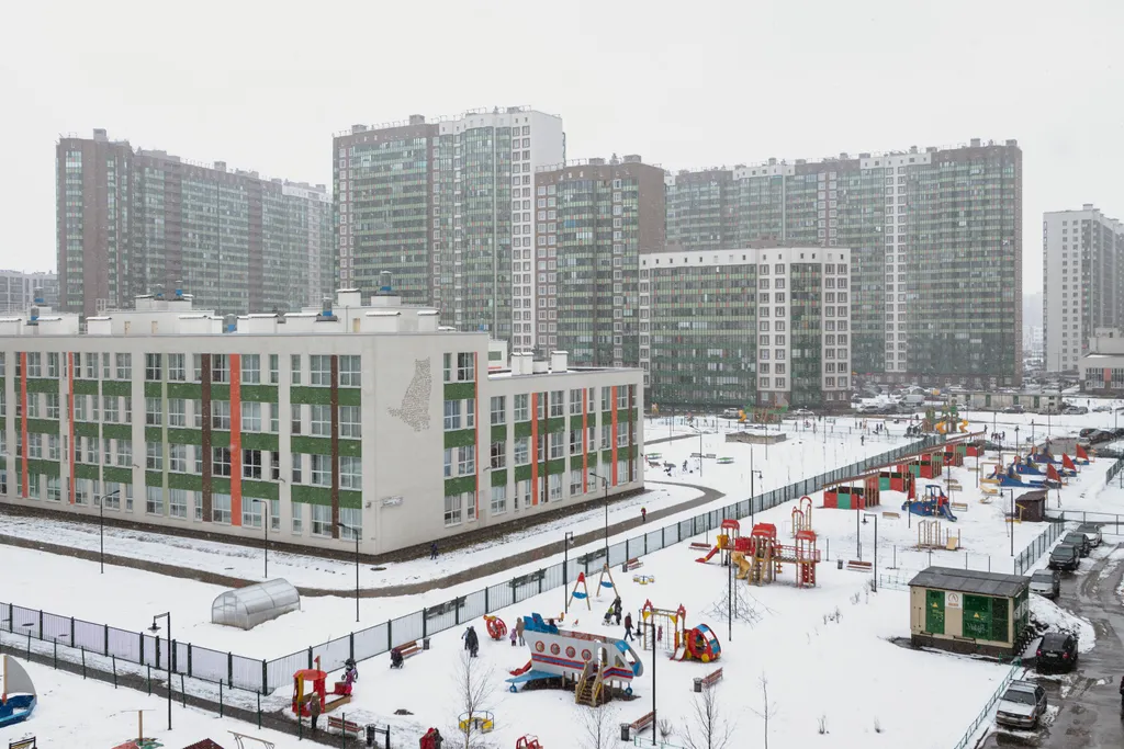 Просторная студия в шаговой доступности от метро Девяткино