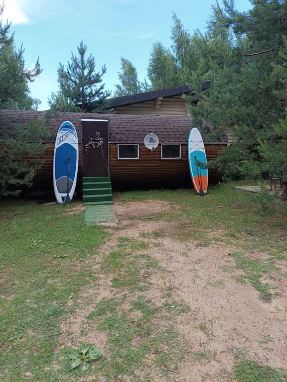 Уютный бочкин дом