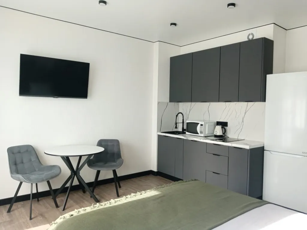 Квартира Новая уютная квартира-студия с дизайнерским ремонтом — Пушкин