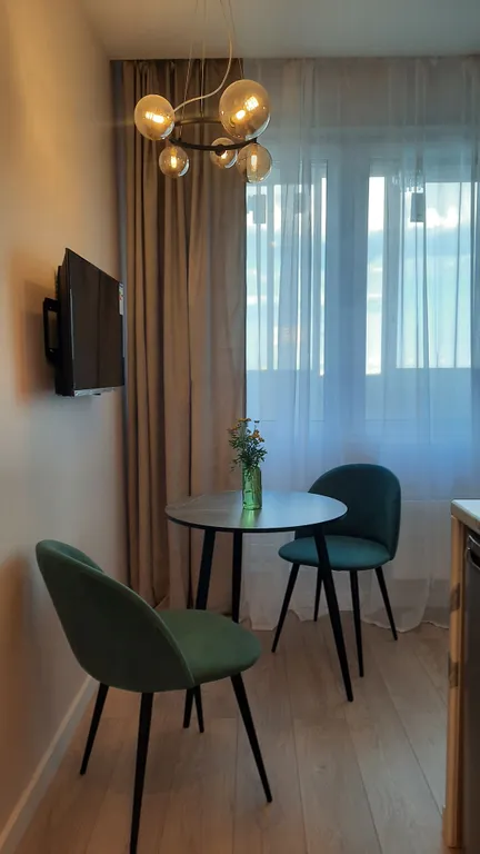 Студия с видом на лес