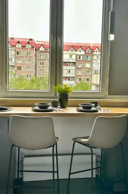 Студия Bayhouse в спальном микрорайоне Жетысу-4 для 2х гостей