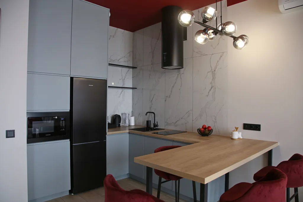 Квартира Апартаменты Дали с ягодным потолком и панорамным видом на Калининград — Калининград