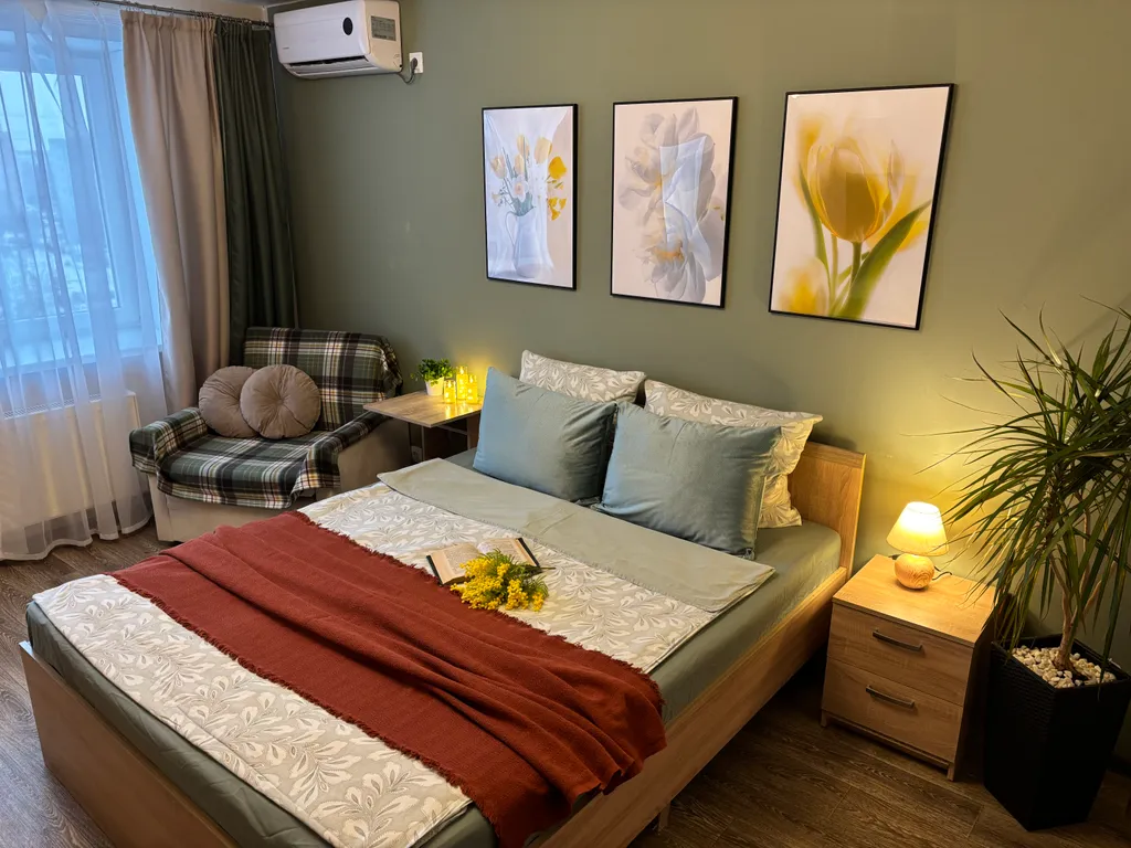 Уютная эко-квартира в новом микрорайоне в новом доме