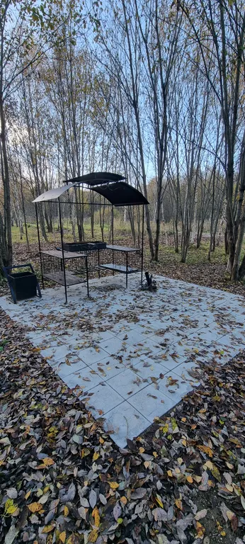 Стеклянный дом в лесу