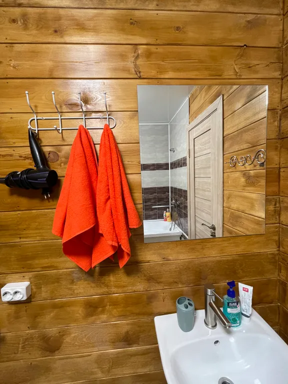 Коттедж Шале в стиле A-frame с видом на горы и лес — Шерегеш