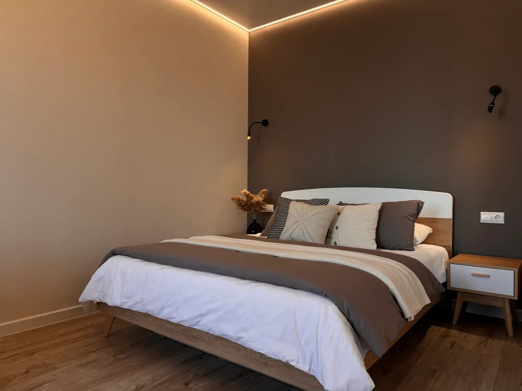 Роскошная квартира у ТРЦ Аура в новом доме